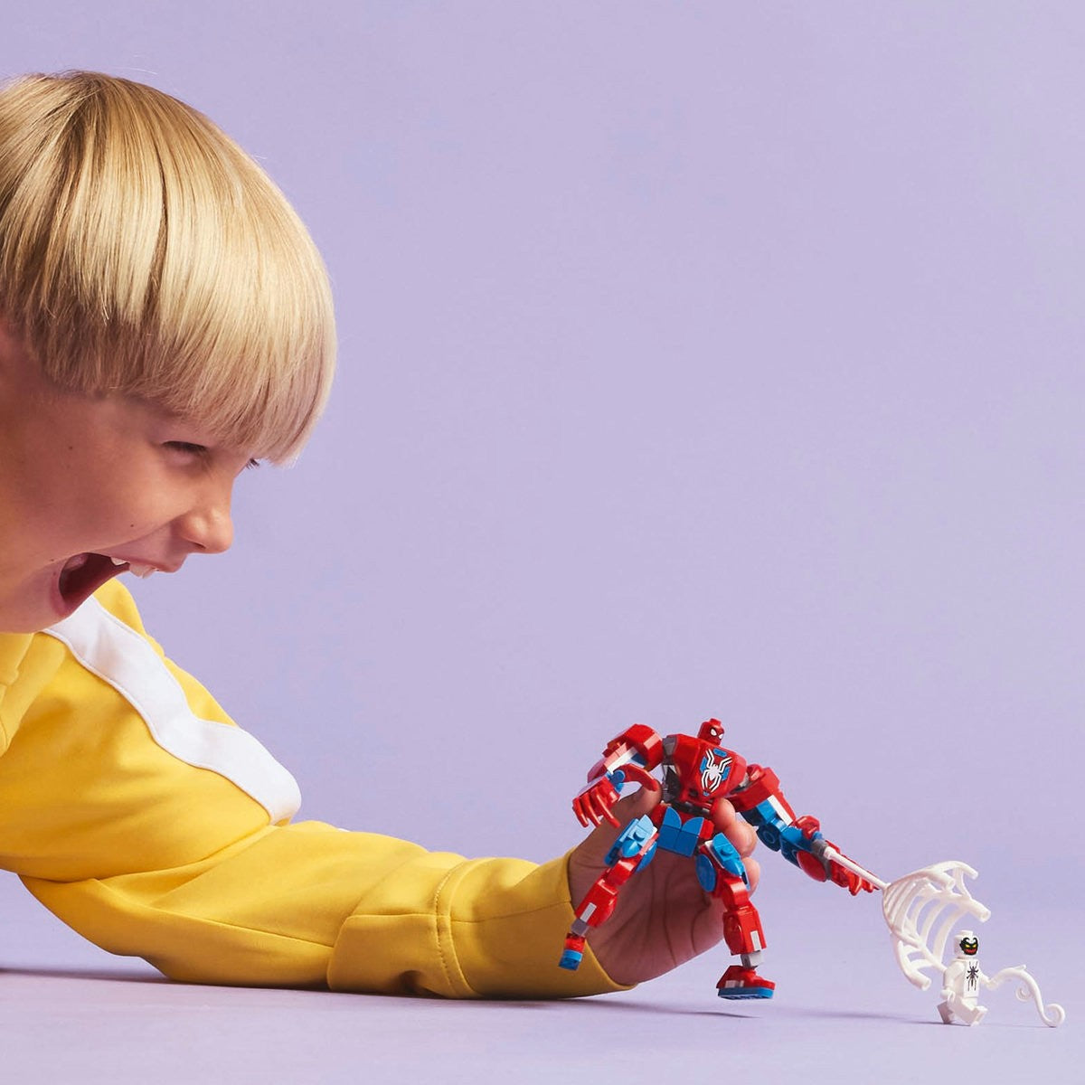 LEGO SUPER HEROES ROBOTUL OMUL PAIANJEN VS. ANTI-VENOM 76308