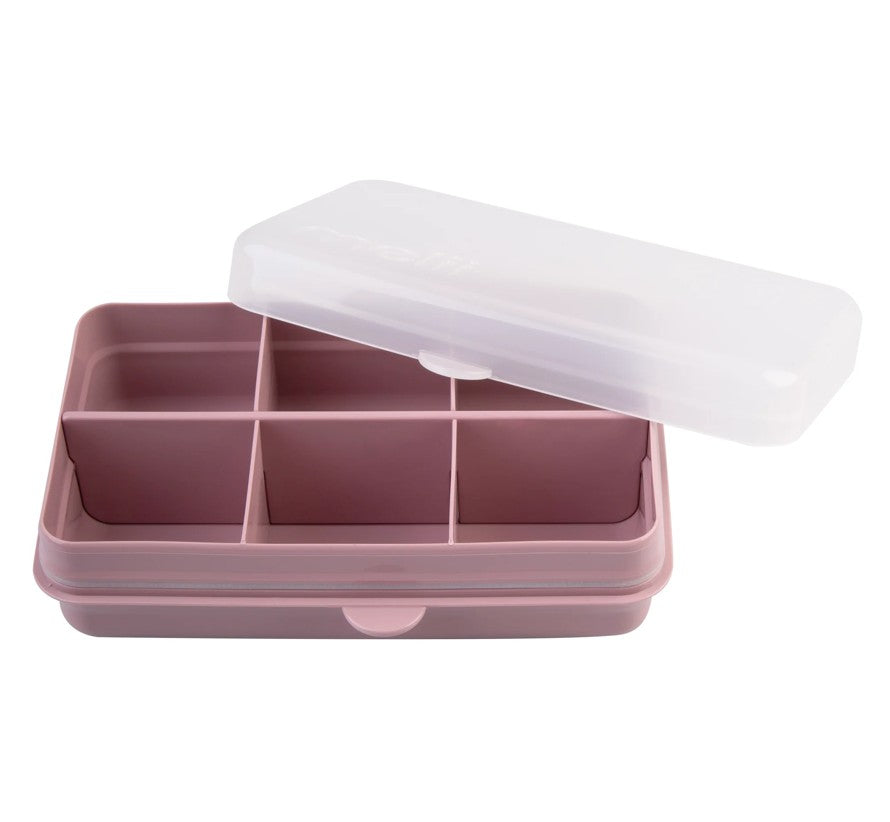 CUTIE SNACK 6 COMPARTIMENTE, MELII LUXE, PINK