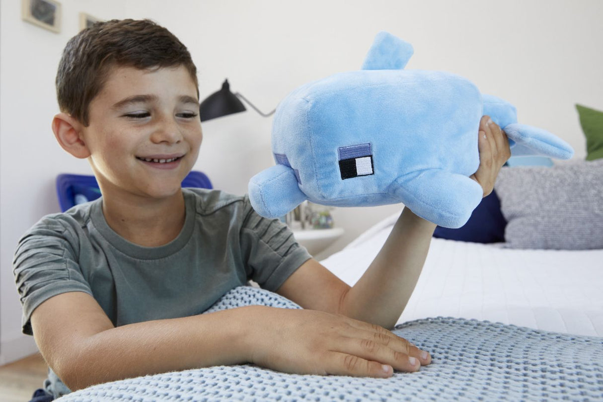 MINECRAFT FIGURINA DE PLUS DELFIN 20CM