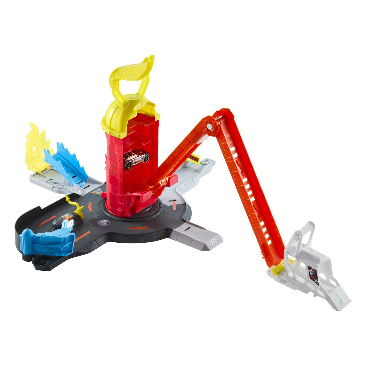 HOT WHEELS CITY SET DE JOACA SUPER STATIE DE POMPIERI CU MASINUTA INCLUSA
