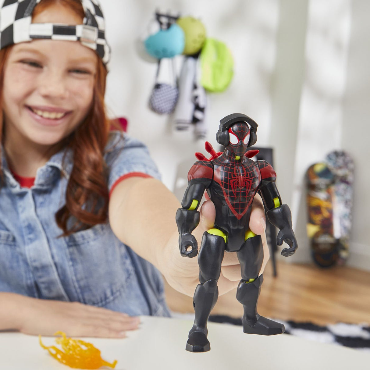 MARVEL AVENGERS MIX MASHERS FIGURINA MILES MORALES 12CM