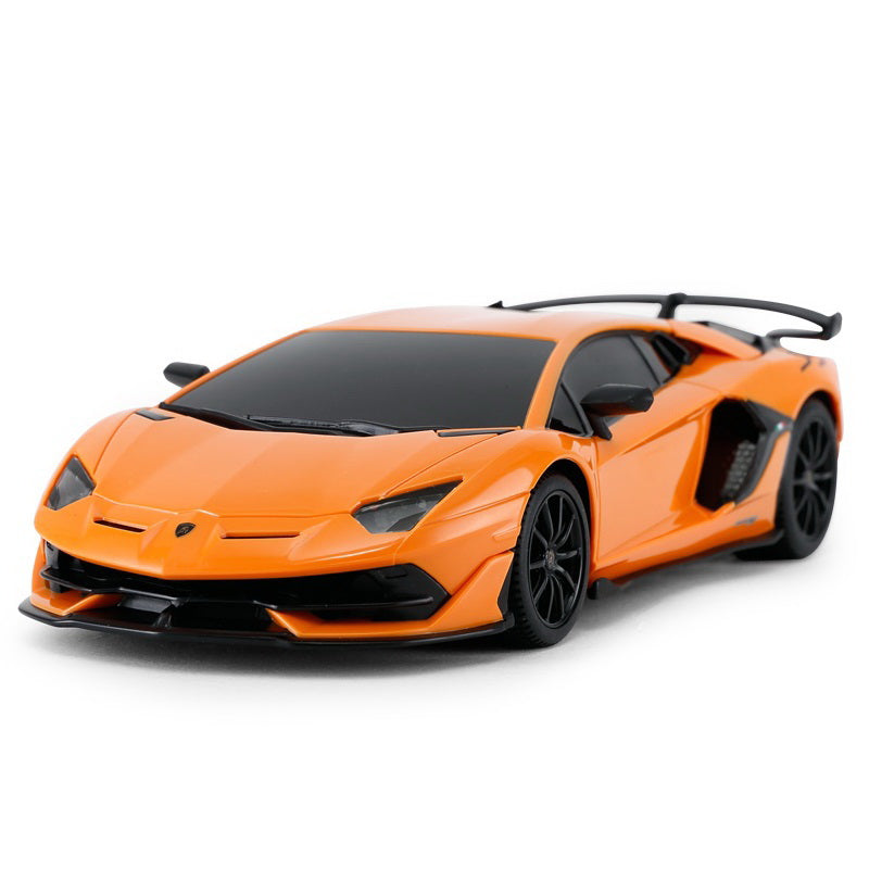 MASINA CU TELECOMANDA LAMBORGHINI PORTOCALIU CU SCARA 1 LA 24