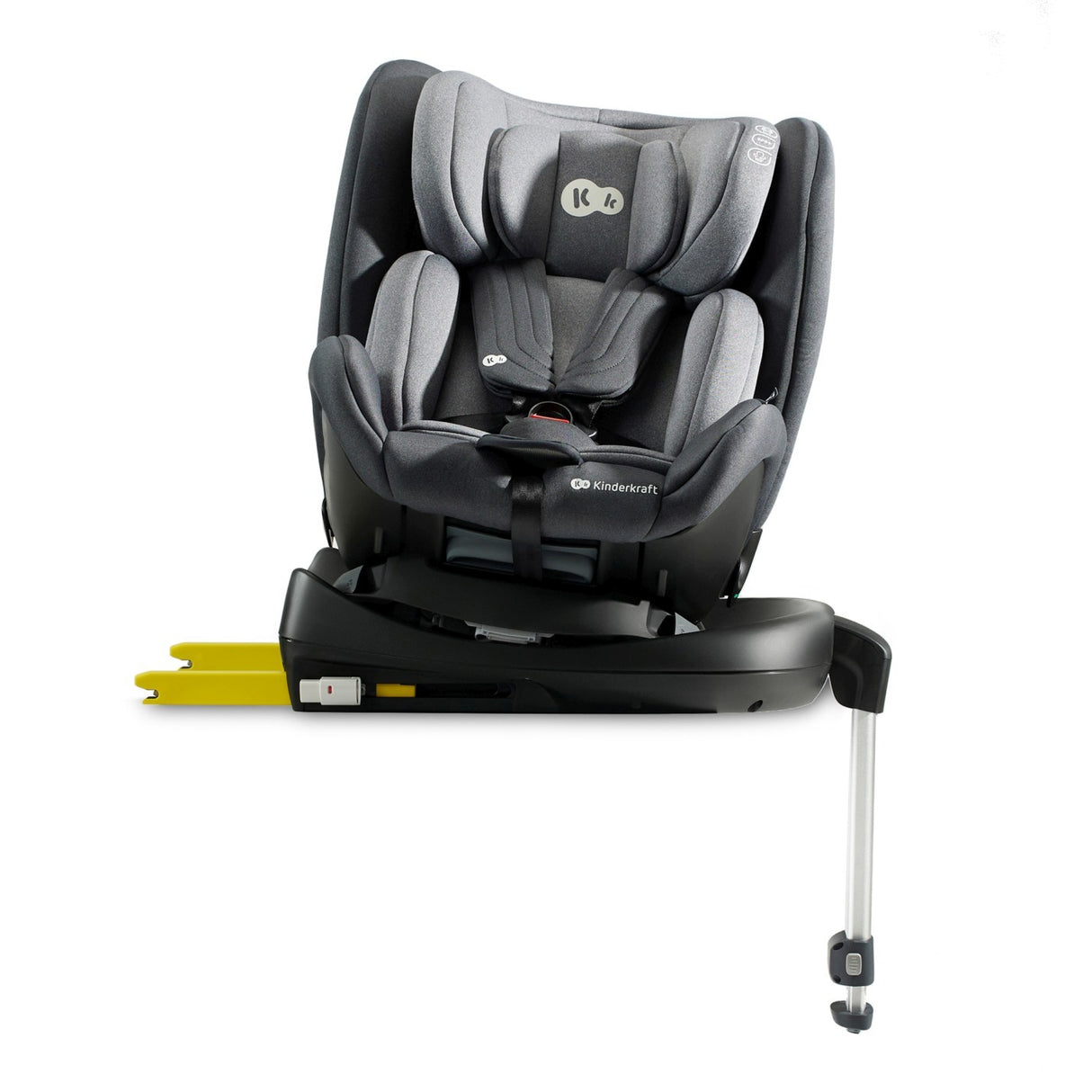 SCAUN AUTO I-SIZE, 40-125 CM, KINDERKRAFT XRIDER, GREY