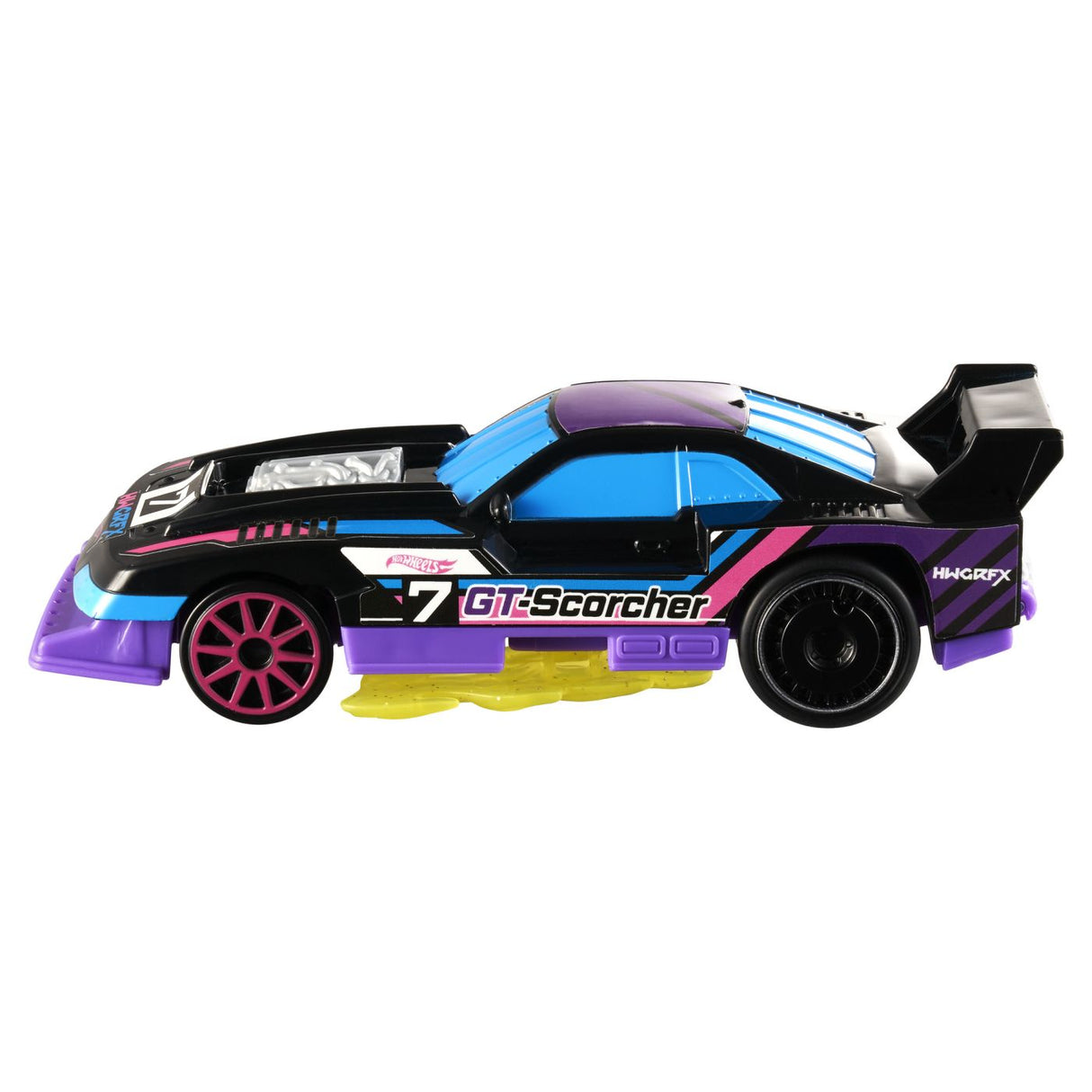 HOT WHEELS LETS RACE ACTIVATE MASINUTA GT SCORCHER SCARA 1 LA 32