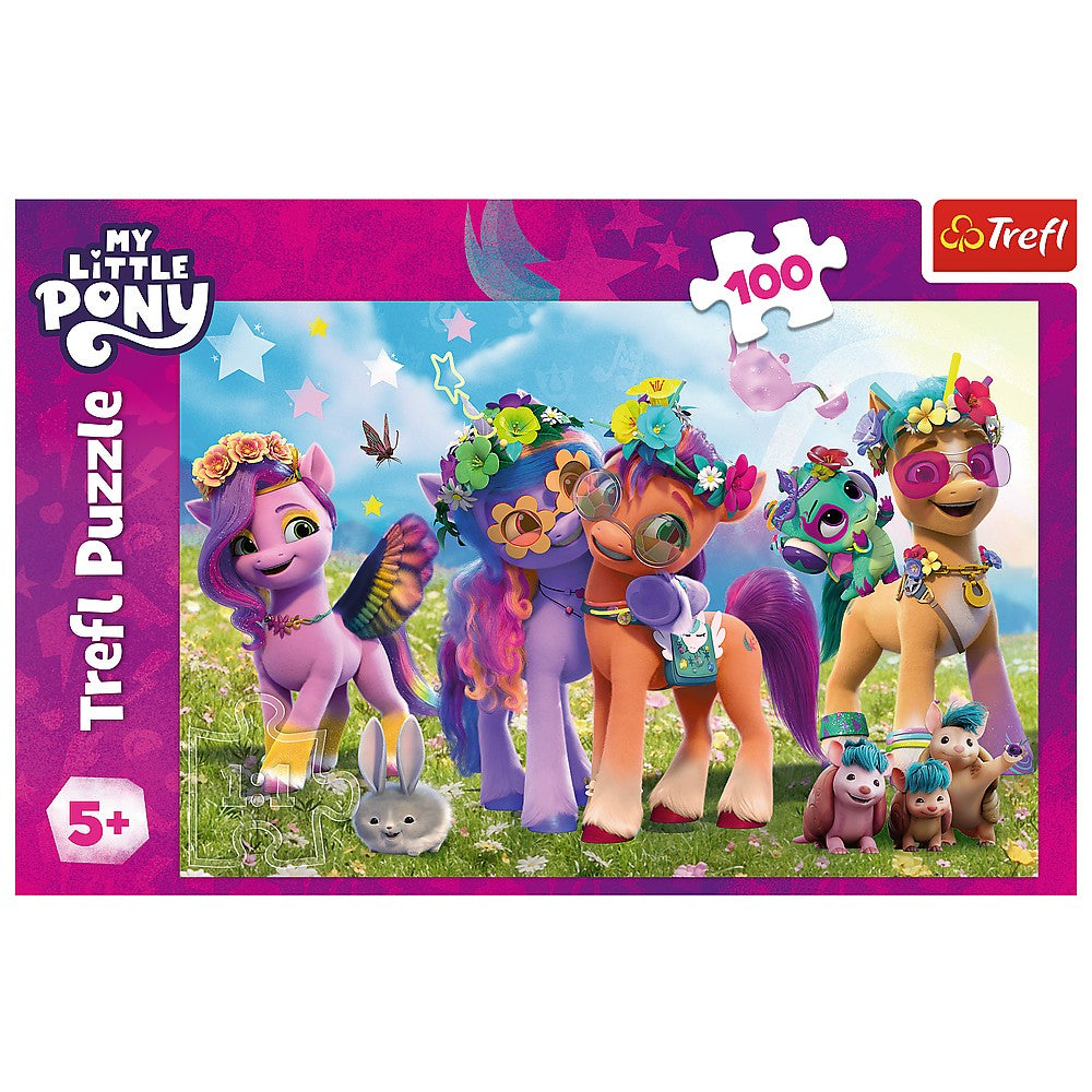 PUZZLE TREFL 100 MY LITTLE PONY PONEII AMUZANTI