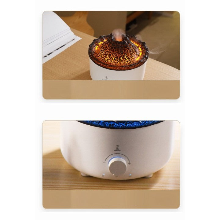 Umidificator Vulcan Cu Aromaterapie | AromaVulc - vivimall.ro