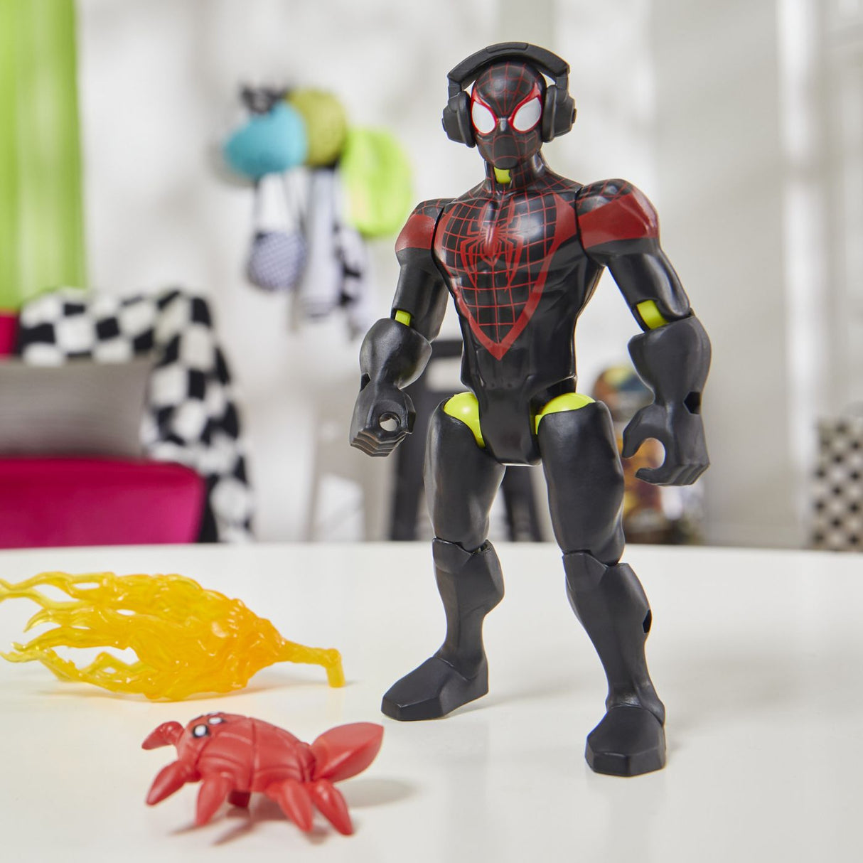 MARVEL AVENGERS MIX MASHERS FIGURINA MILES MORALES 12CM