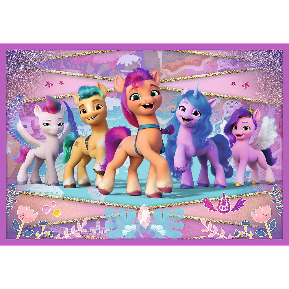 PUZZLE TREFL 10IN1 MY LITTLE PONY - PONEII STRALUCITORI