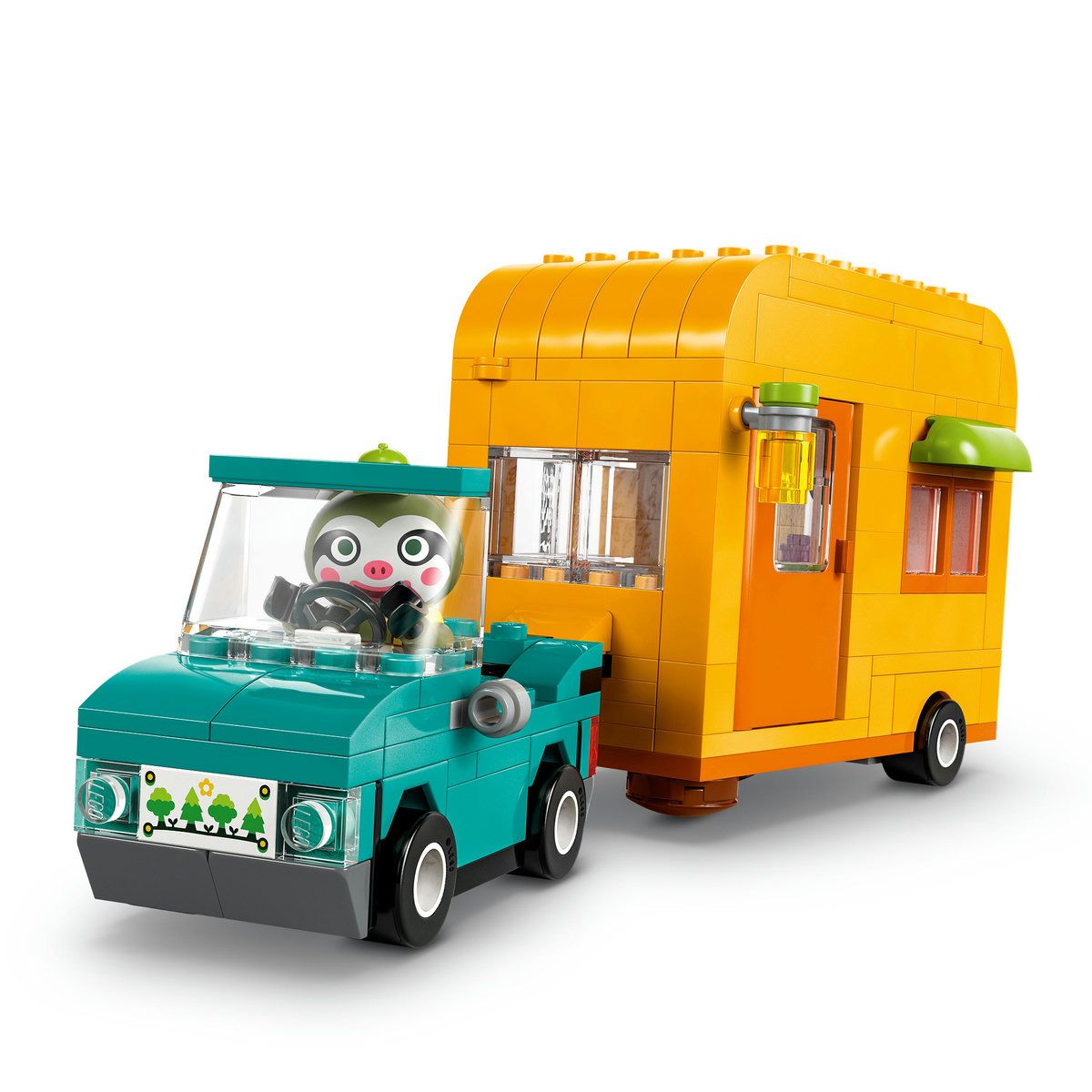 LEGO ANIMAL CROSSING CARAVANA SI MAGAZINUL DE GRADINARIT AL LUI LEIF 77054
