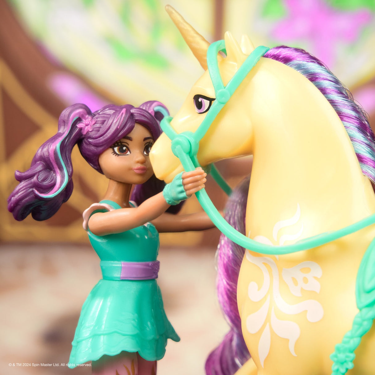 UNICORN ACADEMY SET UNICORN LEAF SI PAPUSA AVA