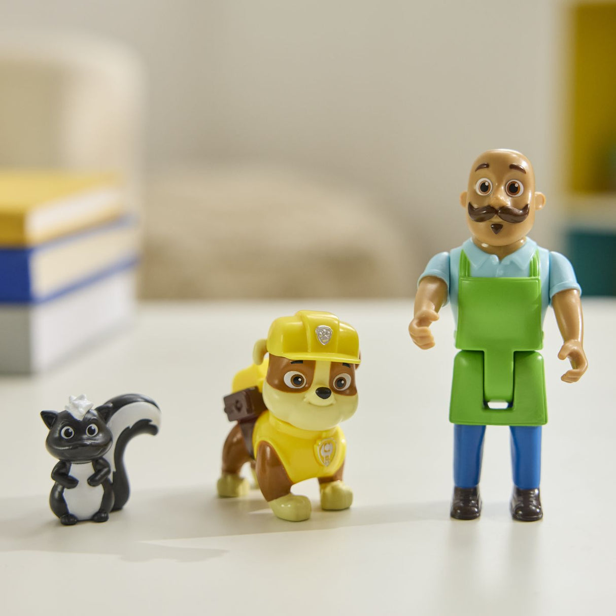 PATRULA CATELUSILOR SET 3 FIGURINE RUBBLE SI MR PORTER