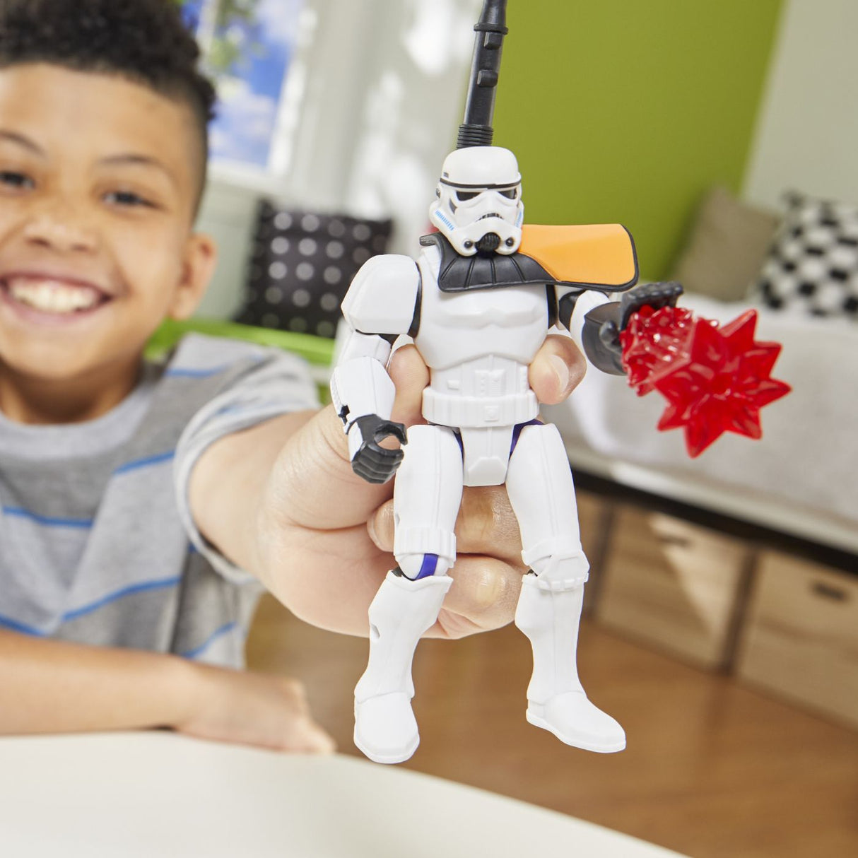 STAR WARS MIX MASHERS SET FIGURINA STORMTROOPER 12CM SI ACCESORII