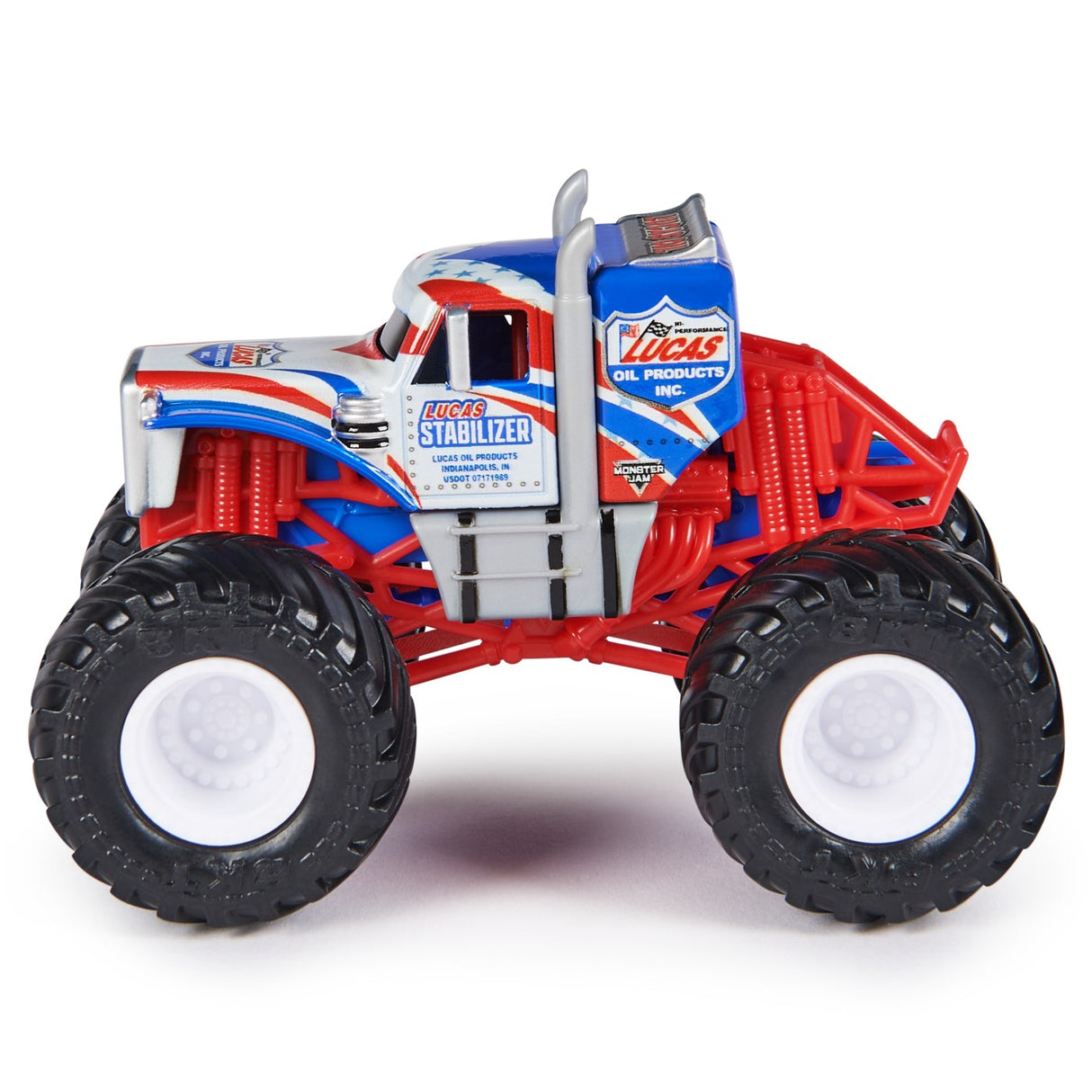 MONSTER JAM MASINUTA METALICA LUCAS STABILIZER SCARA 1 LA 64