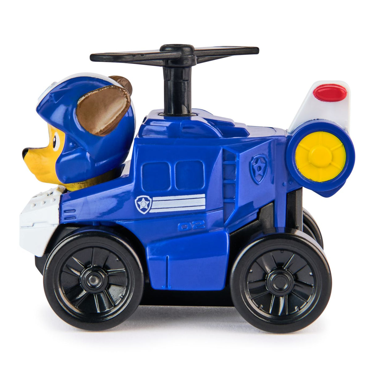 PATRULA CATELUSILOR PUP SQUAD RACERS AIR RESCUE VEHICUL METALIC CHASE SCARA 1 LA 55