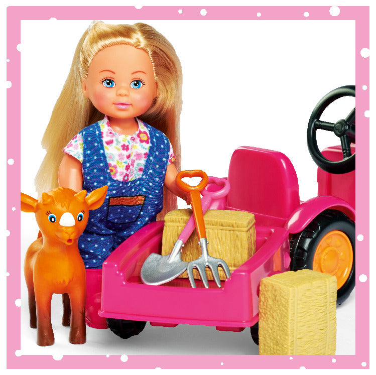 PAPUSA EVI LOVE CU TRACTOR