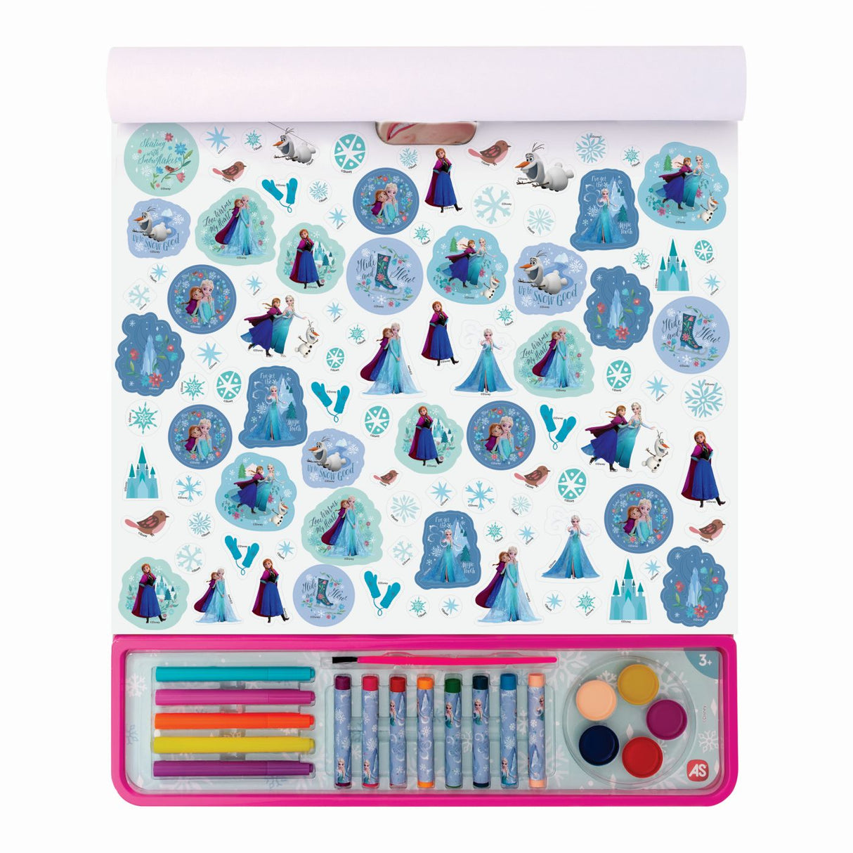HAPPI HOBBI SET PENTRU PICTURA 5IN1 GIGABLOCK FROZEN AVENTURA INGHETATA