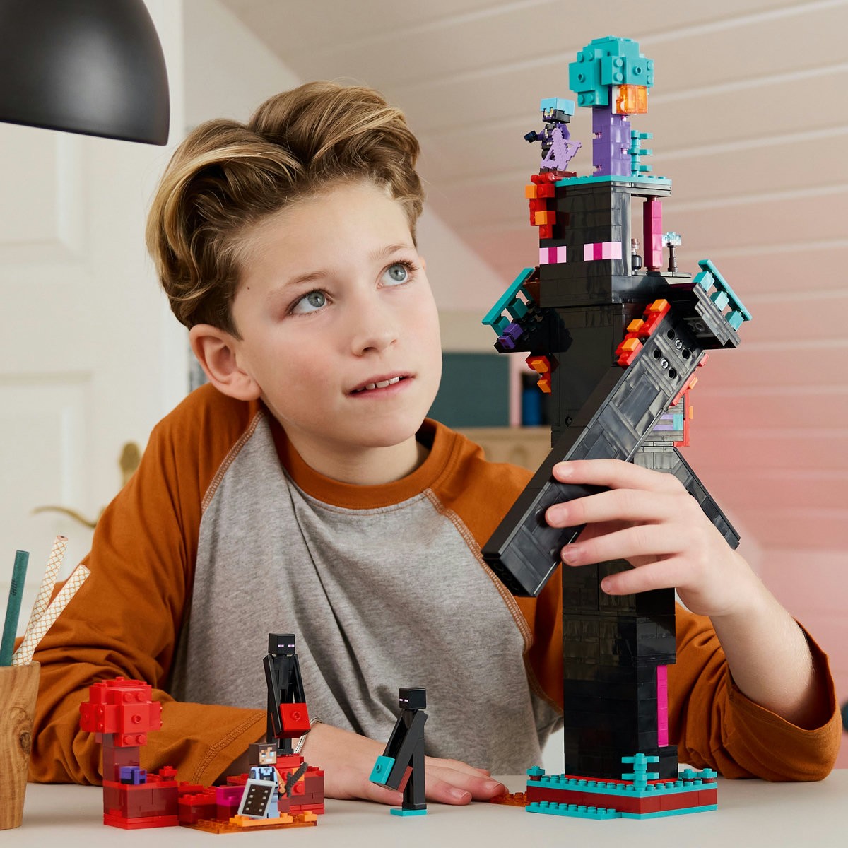 LEGO MINECRAFT TURNUL ENDERMAN 21279