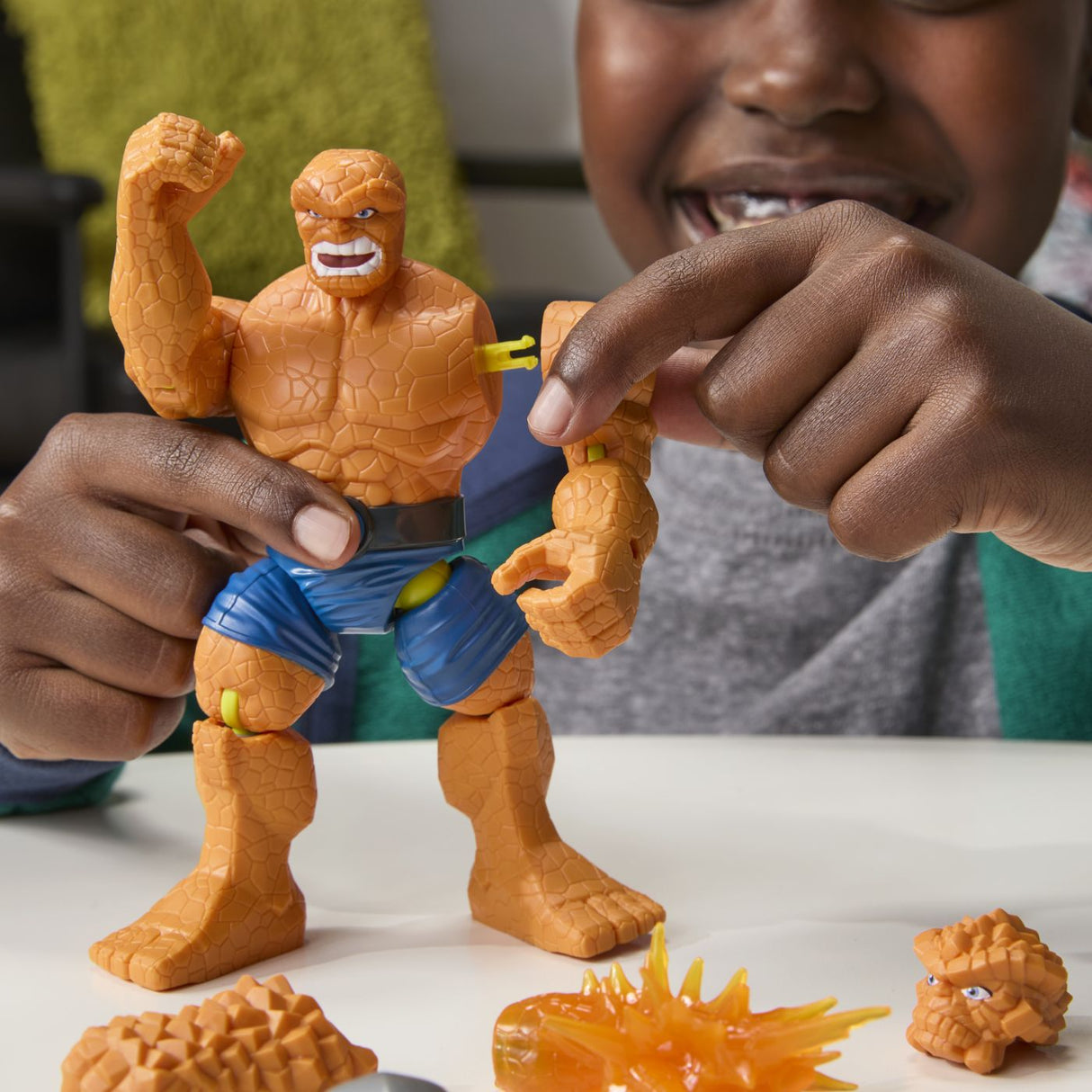 MARVEL AVENGERS MIX MASHERS SET FIGURINA MARVELS THE THING 12CM SI ACCESORII