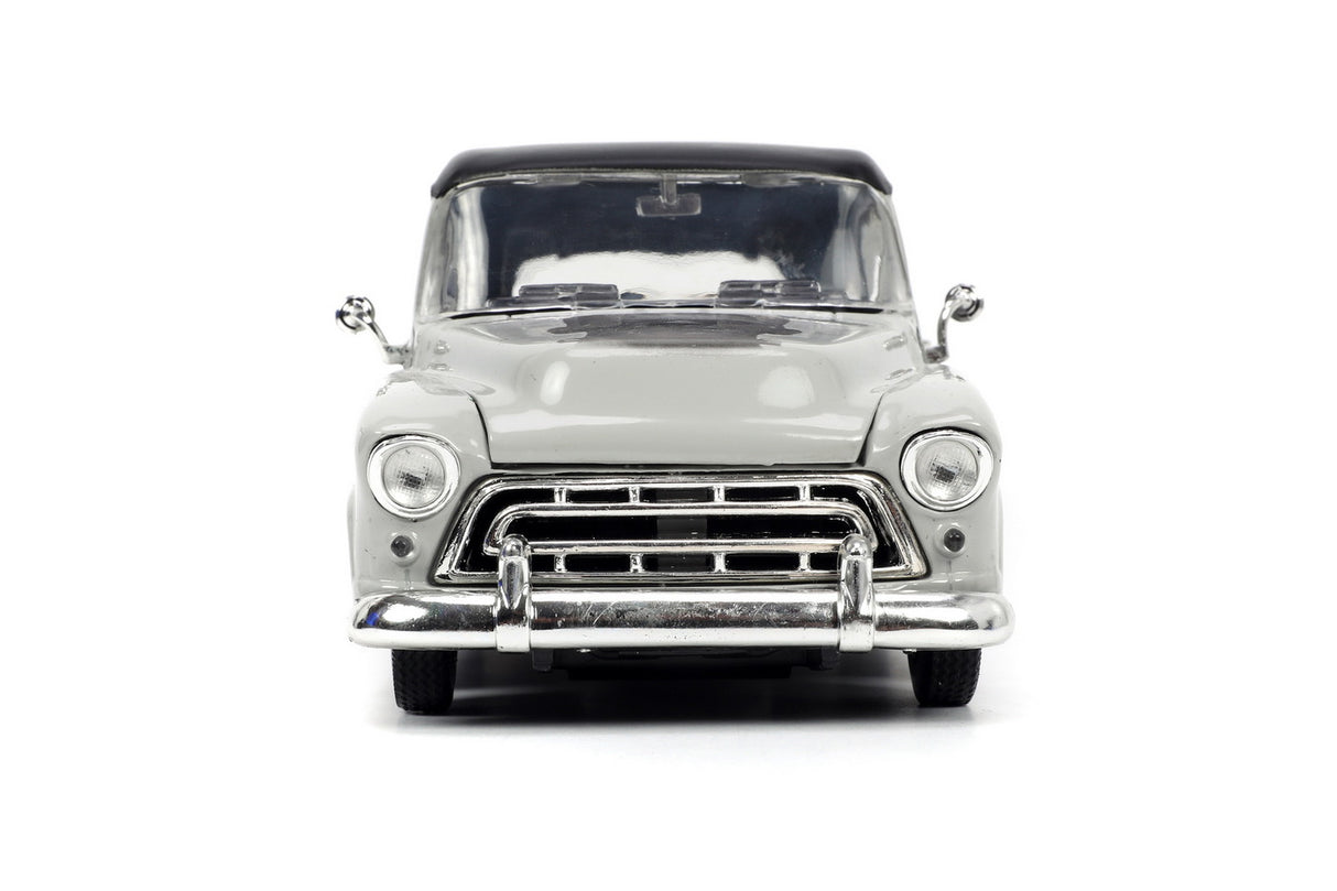 SET MASINUTA 1957 CHEVY SUBURBAN SI FIGURINA FRANKENSTEIN