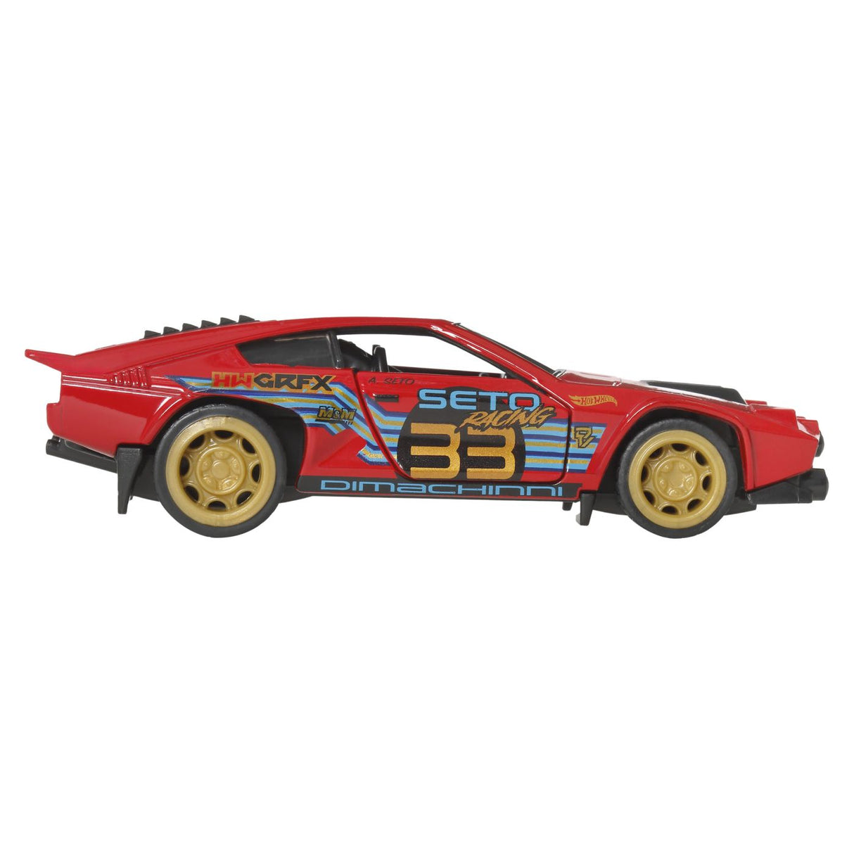 HOT WHEELS MASINUTA METALICA CU SISTEM PULL BACK DIMACHINNI VELOCE NIGHT BURNERZ SCARA 1:43