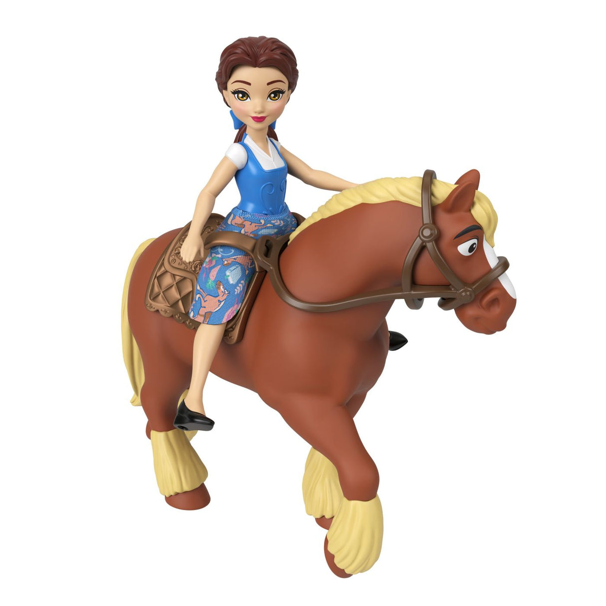 DISNEY PRINCESS SET DE JOACA GRAJDUL REGAL AL LUI BELLE PAPUSA SI ACCESORII