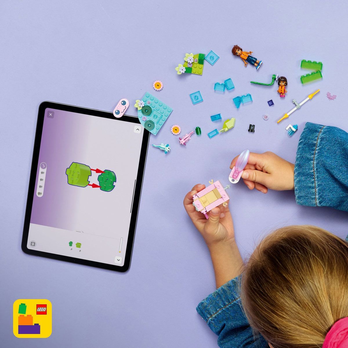 LEGO FRIENDS BARCA AXOLOTL PENTRU AVENTURI 42681