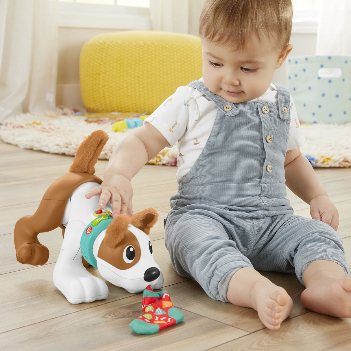FISHER PRICE CATELUS CRAWL WITH ME