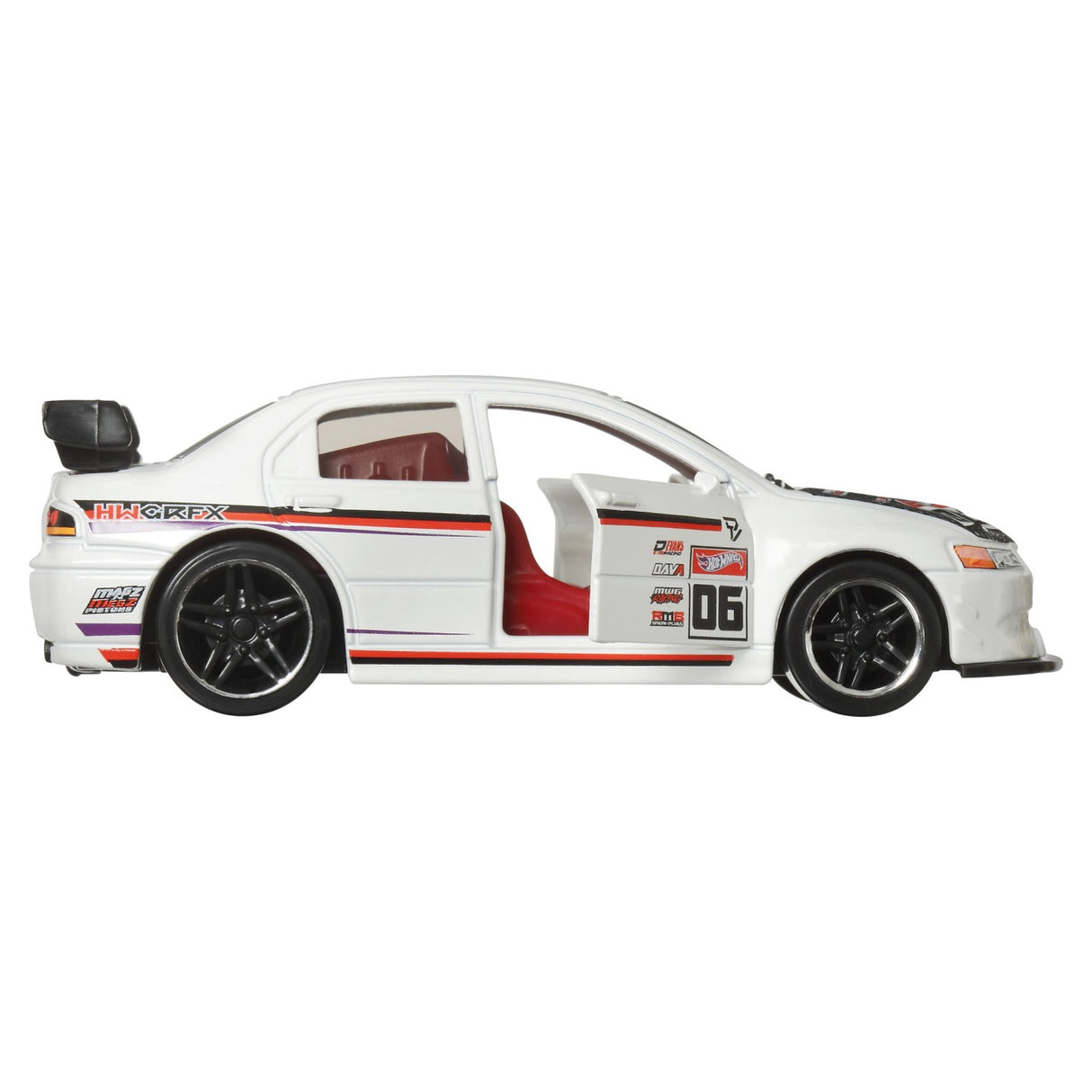 HOT WHEELS MASINUTA METALICA CU SISTEM PULL BACK LANCER EVOLUTION IX SCARA 1:43