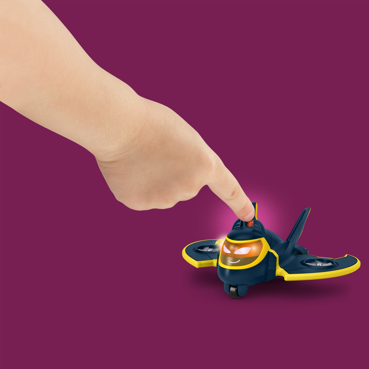 FISHER PRICE BATWHEELS SET 2 MASINUTE CU LUMINI REDBIRD SI BATWING SCARA 1:55