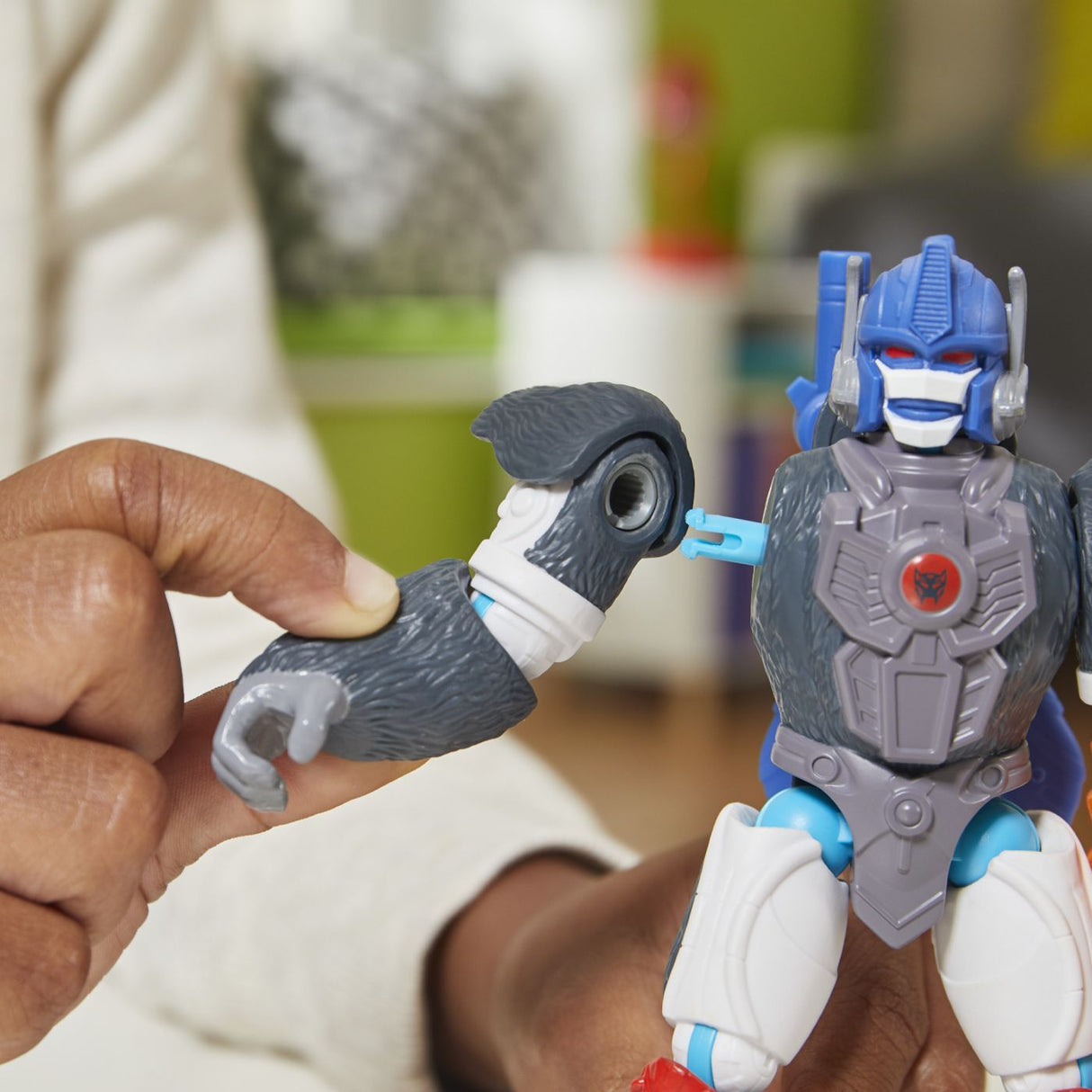 TRANSFORMERS MIX MASHERS FIGURINA OPTIMUS PRIMAL 12CM SI ACCESORII