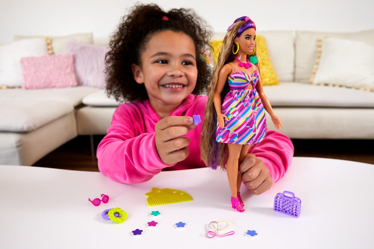 BARBIE TOTALLY HAIR PAPUSA BARBIE SATENA