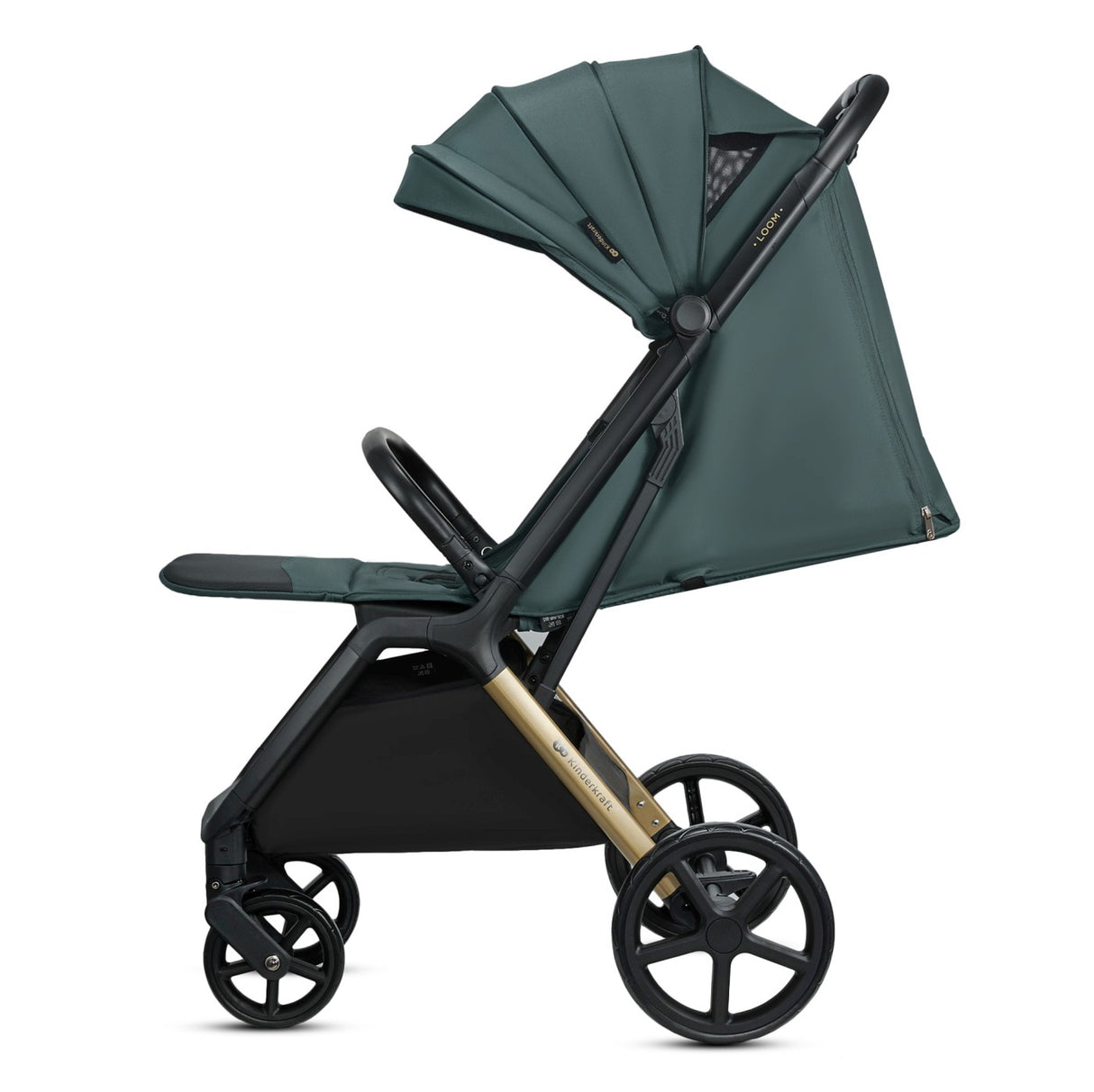 CARUCIOR SPORT KINDERKRAFT LOOM, 0-22 KG, JADE GREEN