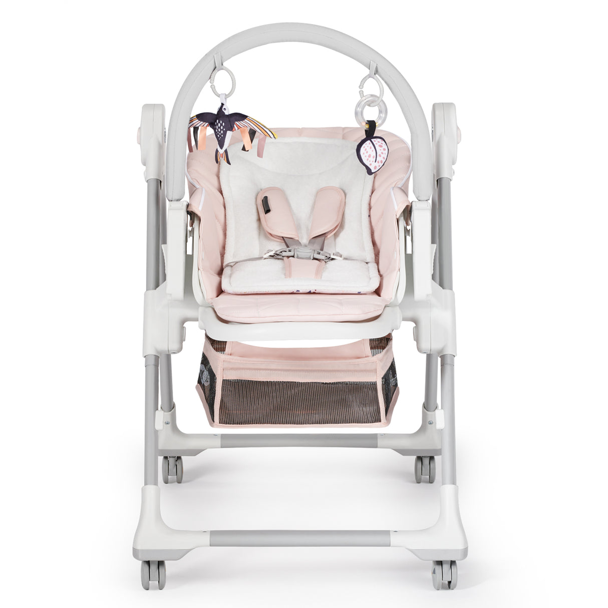 SCAUN DE MASA KINDERKRAFT LASTREE, 2 IN 1, TRANSFORMABIL, PINK