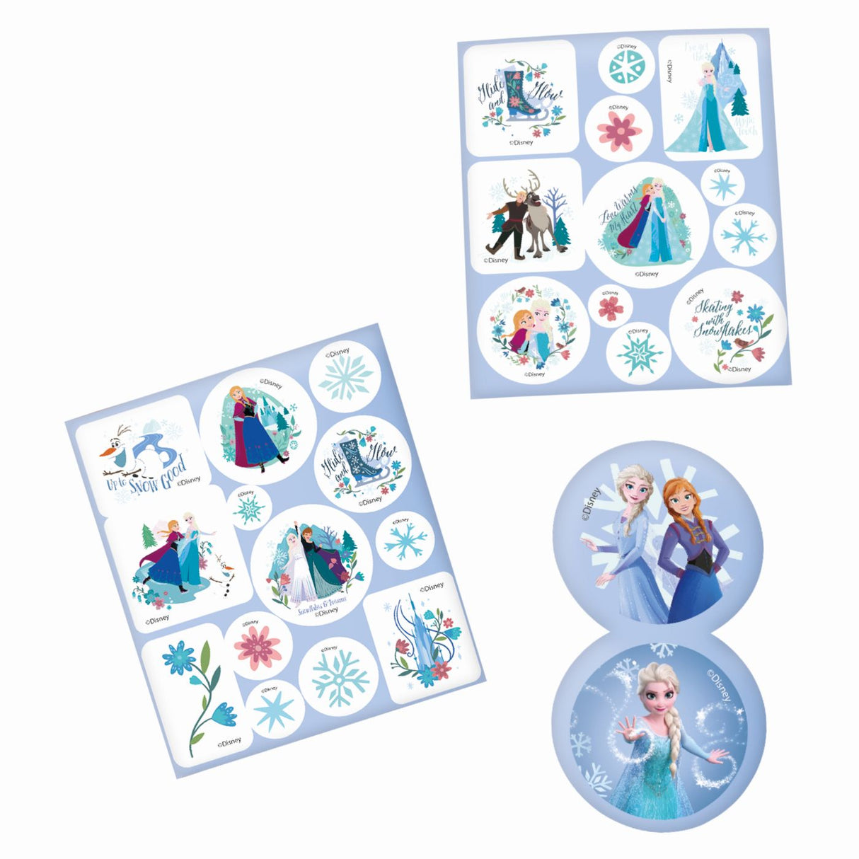 HAPPI HOBBI SET PICTURA GEANTA TRANSPARENTA FROZEN AVENTURA INGHETATA