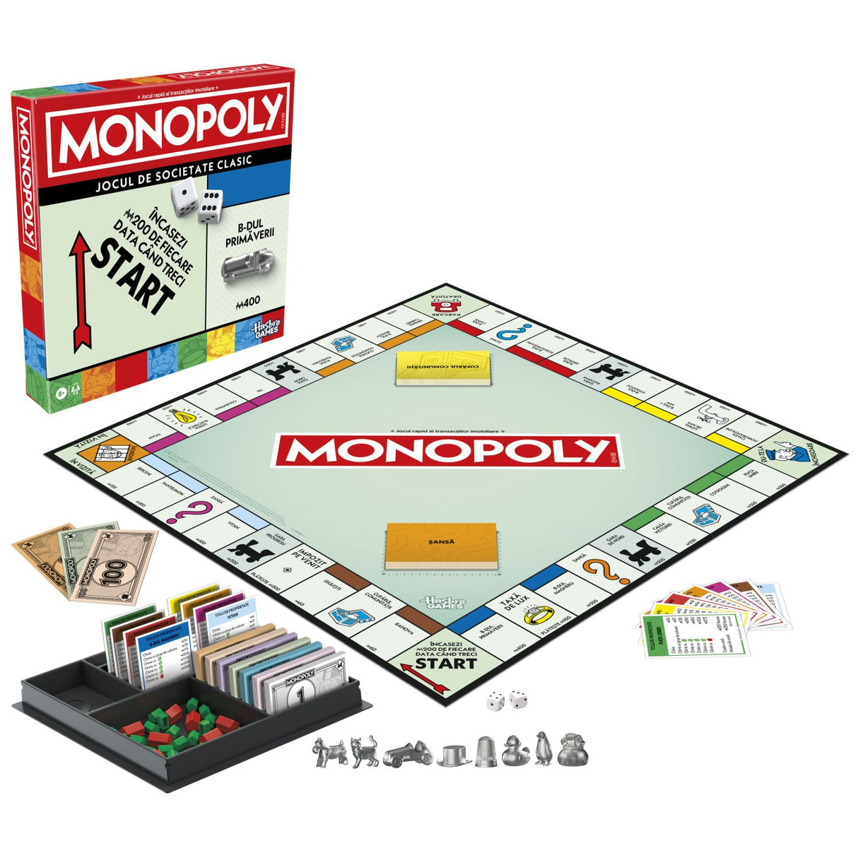 MONOPOLY JOC CLASIC LIMBA ROMANA