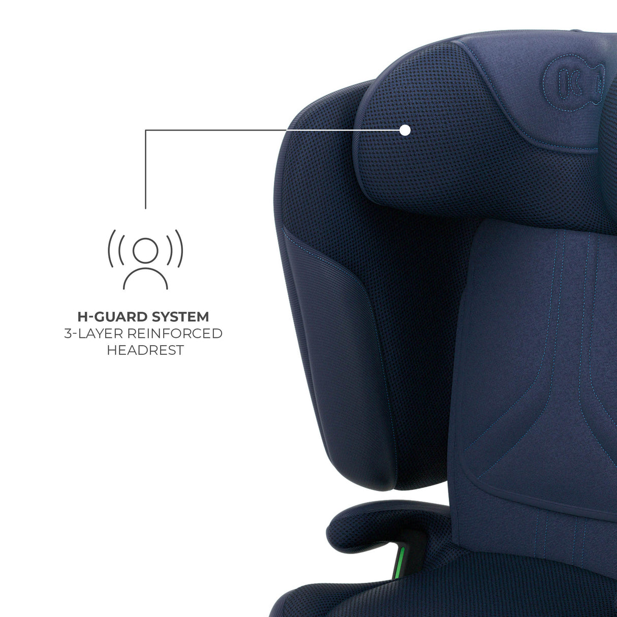 SCAUN AUTO KINDERKRAFT UNITY2 100-150 CM, NAVY