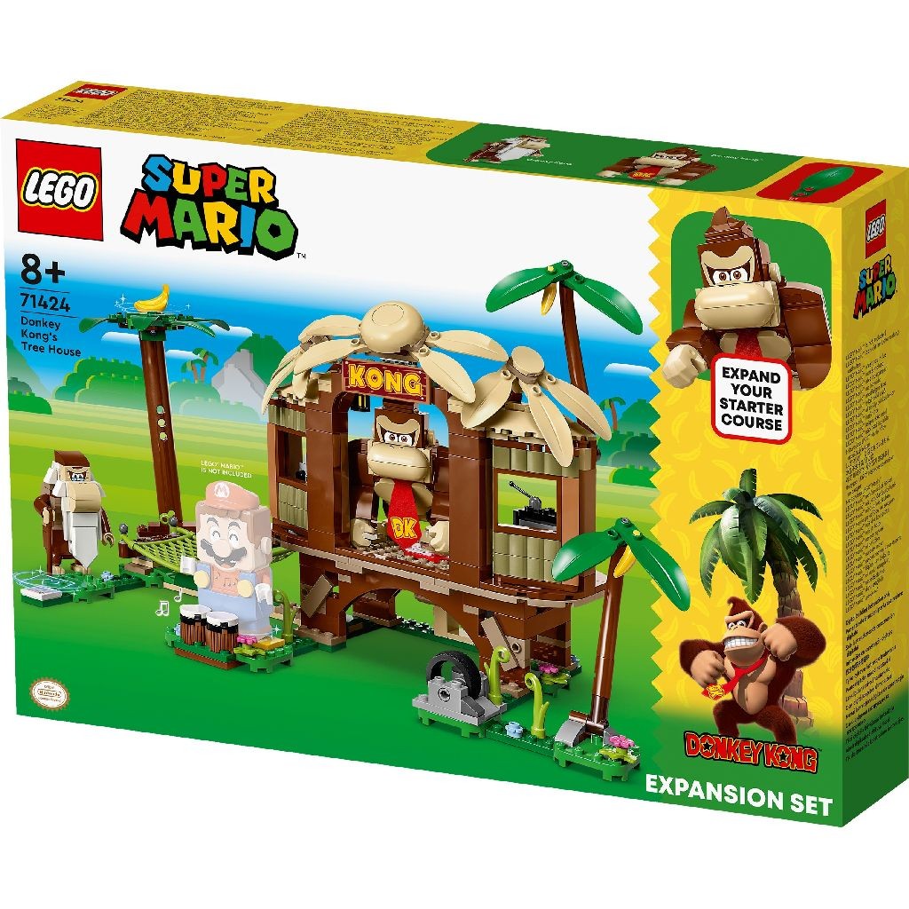 LEGO SUPER MARIO SET DE EXTINDERE CASA DIN COPAC A LUI DONKEY KONG 71424