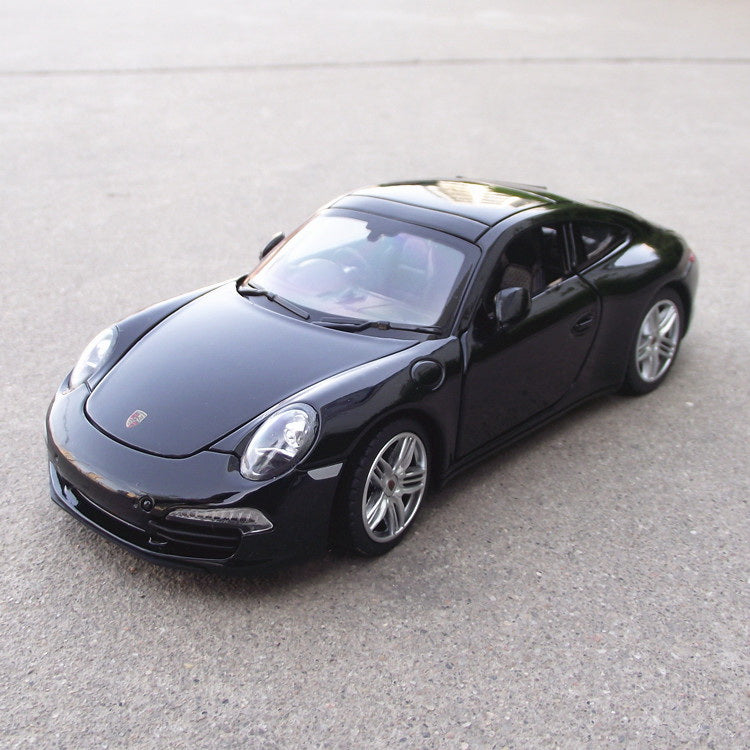 MASINUTA METALICA PORSCHE 911 NEGRU SCARA 1 LA 24