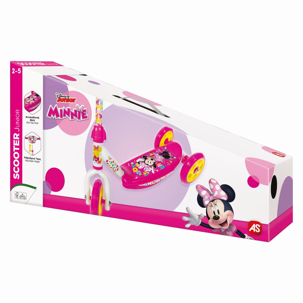 TROTINETA CU 3 ROTI MINNIE