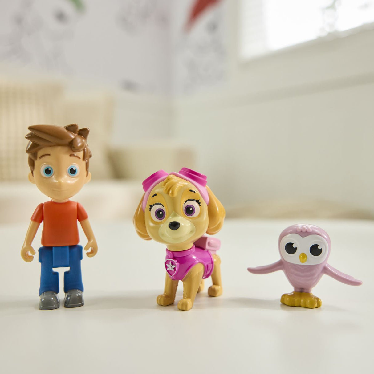 PATRULA CATELUSILOR SET 3 FIGURINE SKYE SI ALEX PORTER