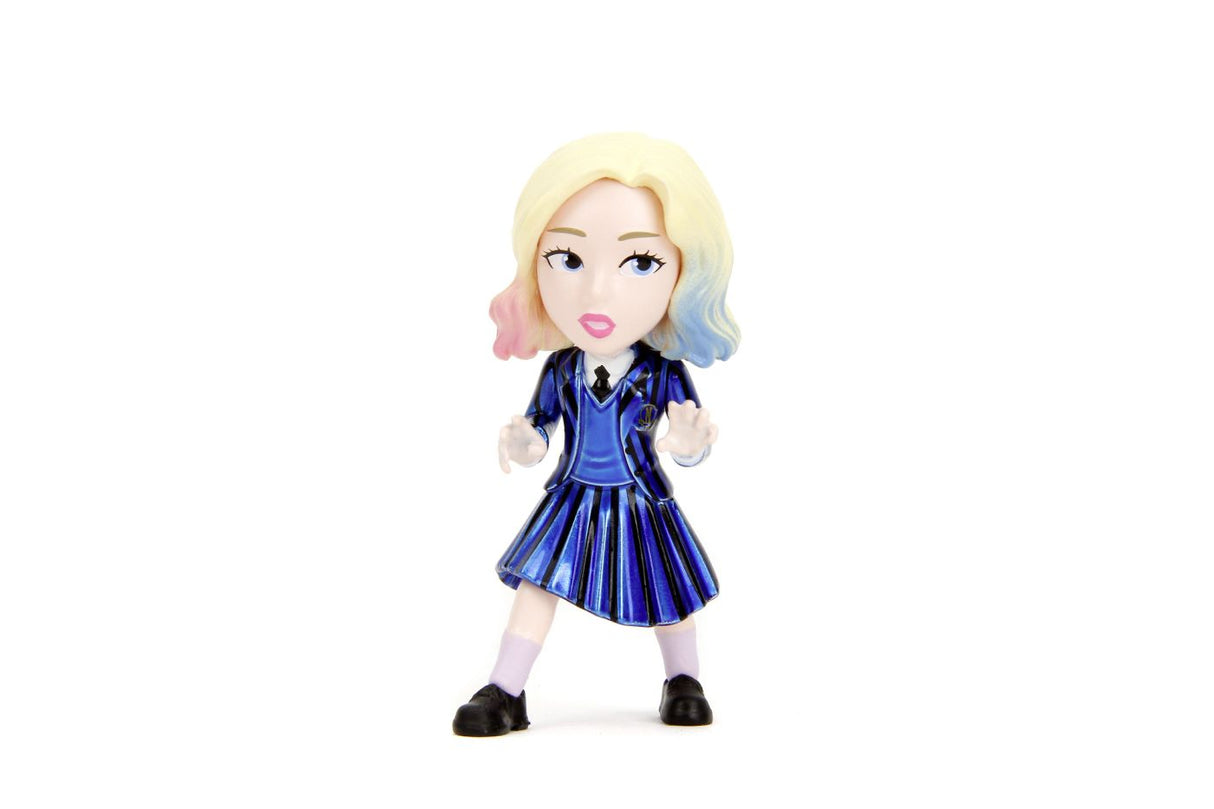 JADA WEDNESDAY SET 4 FIGURINE METALICE 6.5CM