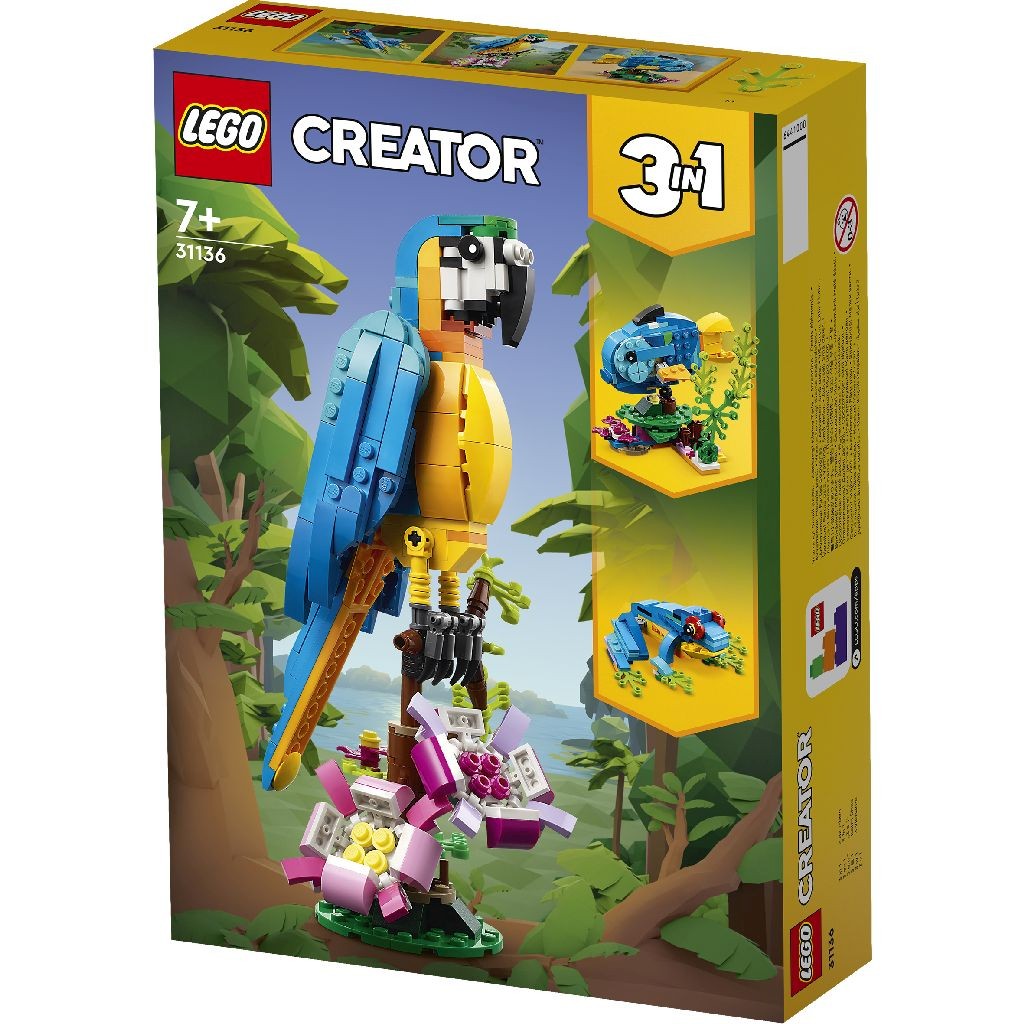 LEGO CREATOR PAPAGAL EXOTIC 31136