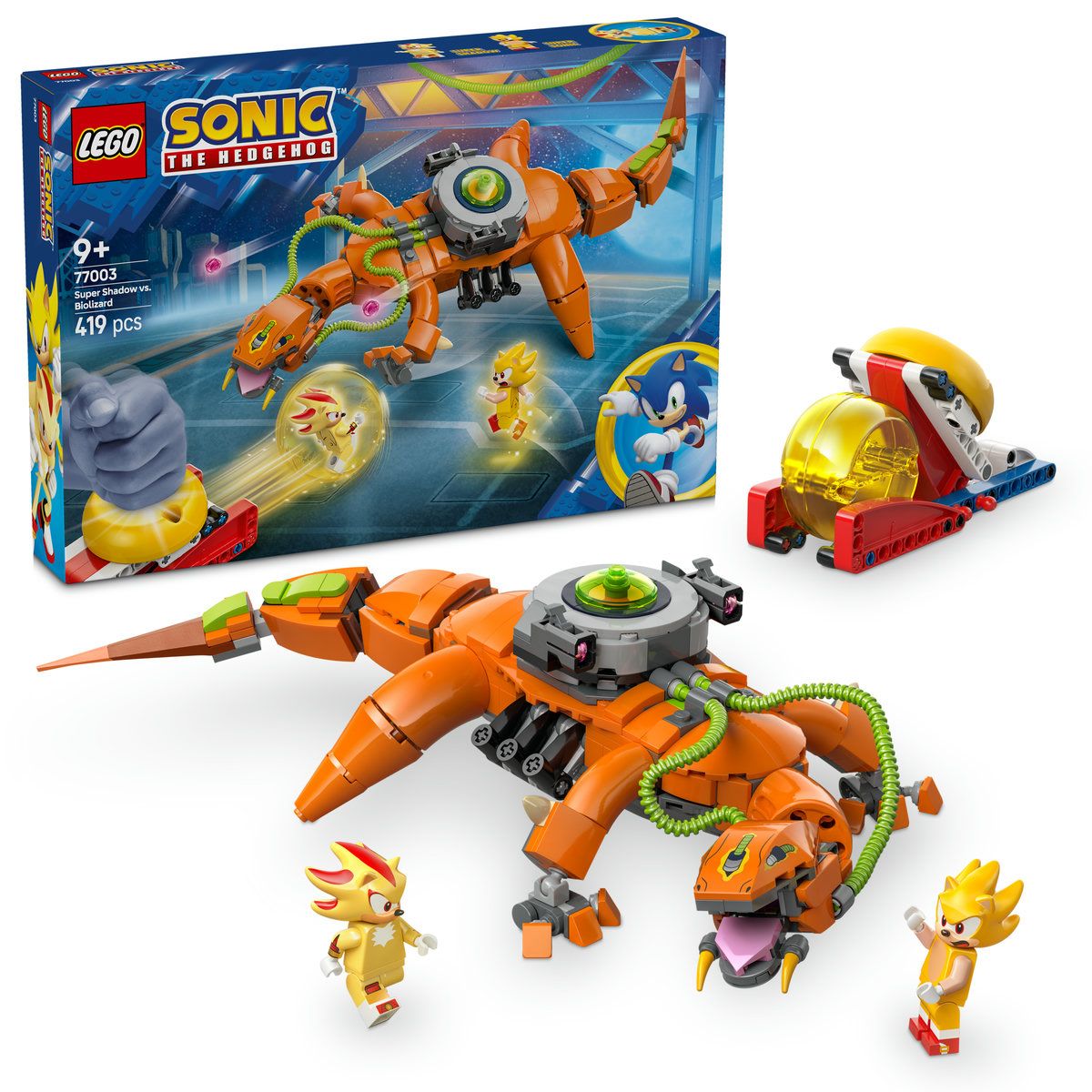 LEGO SONIC SUPER SHADOW VS. BIOLIZARD 77003
