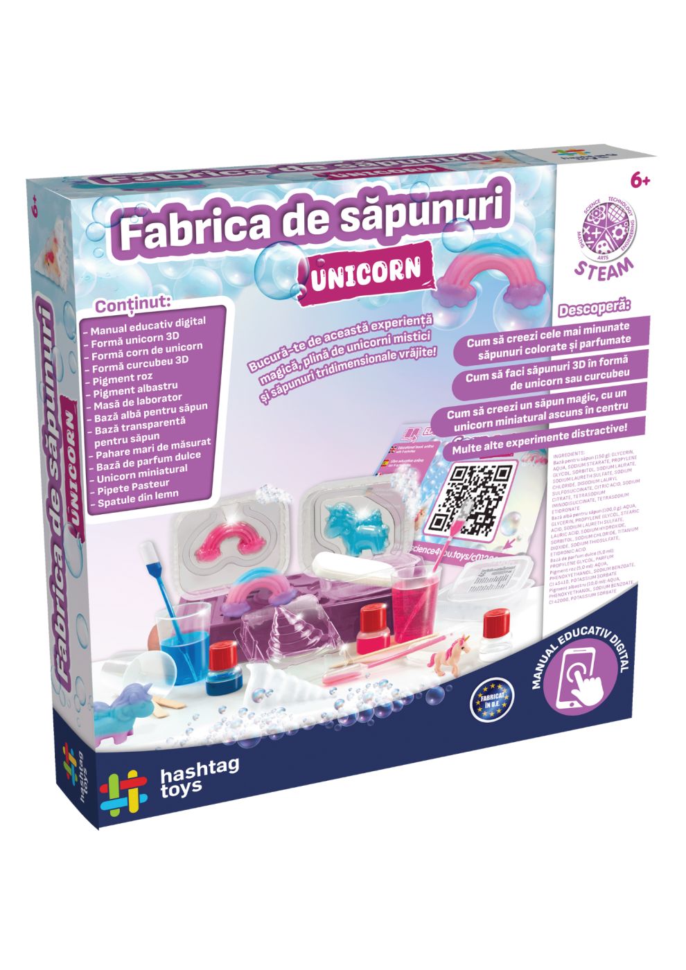 SET FABRICA DE SAPUN UNICORN