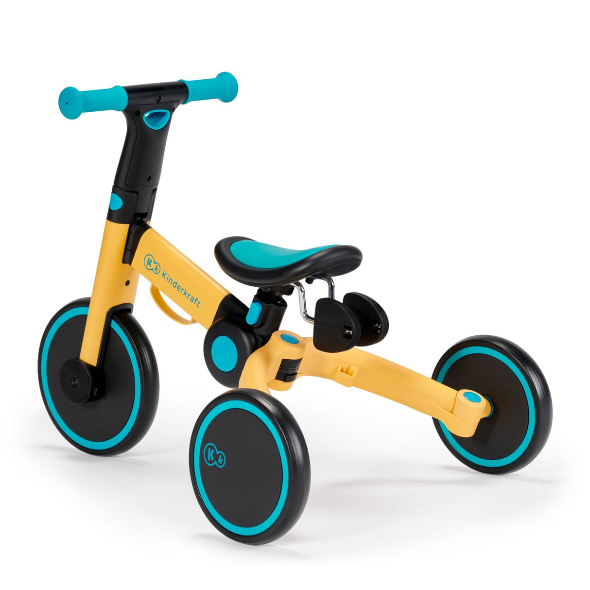BICICLETA DE ECHILIBRU / TRICICLETA KINDERKRAFT 4TRIKE, PRIMROSE YELLOW