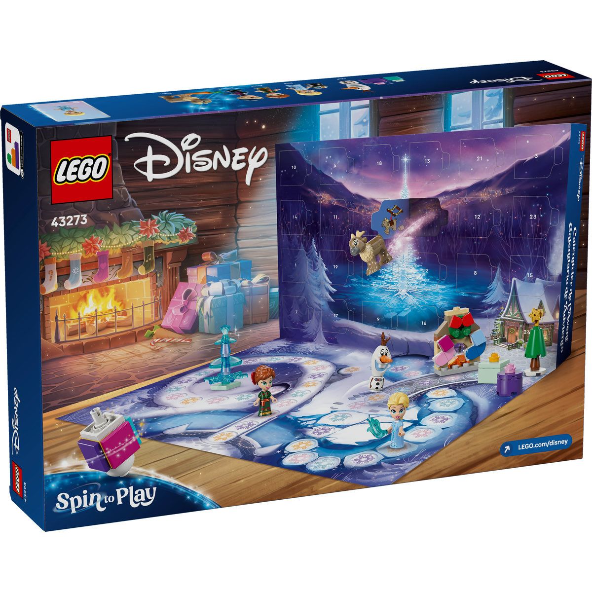 LEGO DISNEY REGATUL DE GHEATA CALENDAR DE ADVENT 43273
