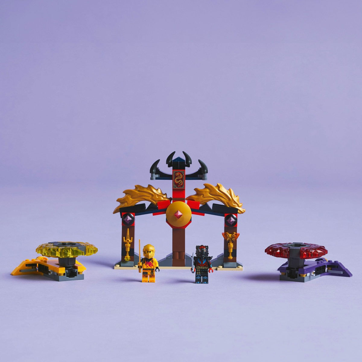 LEGO NINJAGO PACHET DE LUPTA CU DRAGONI SPINJITZU 71826