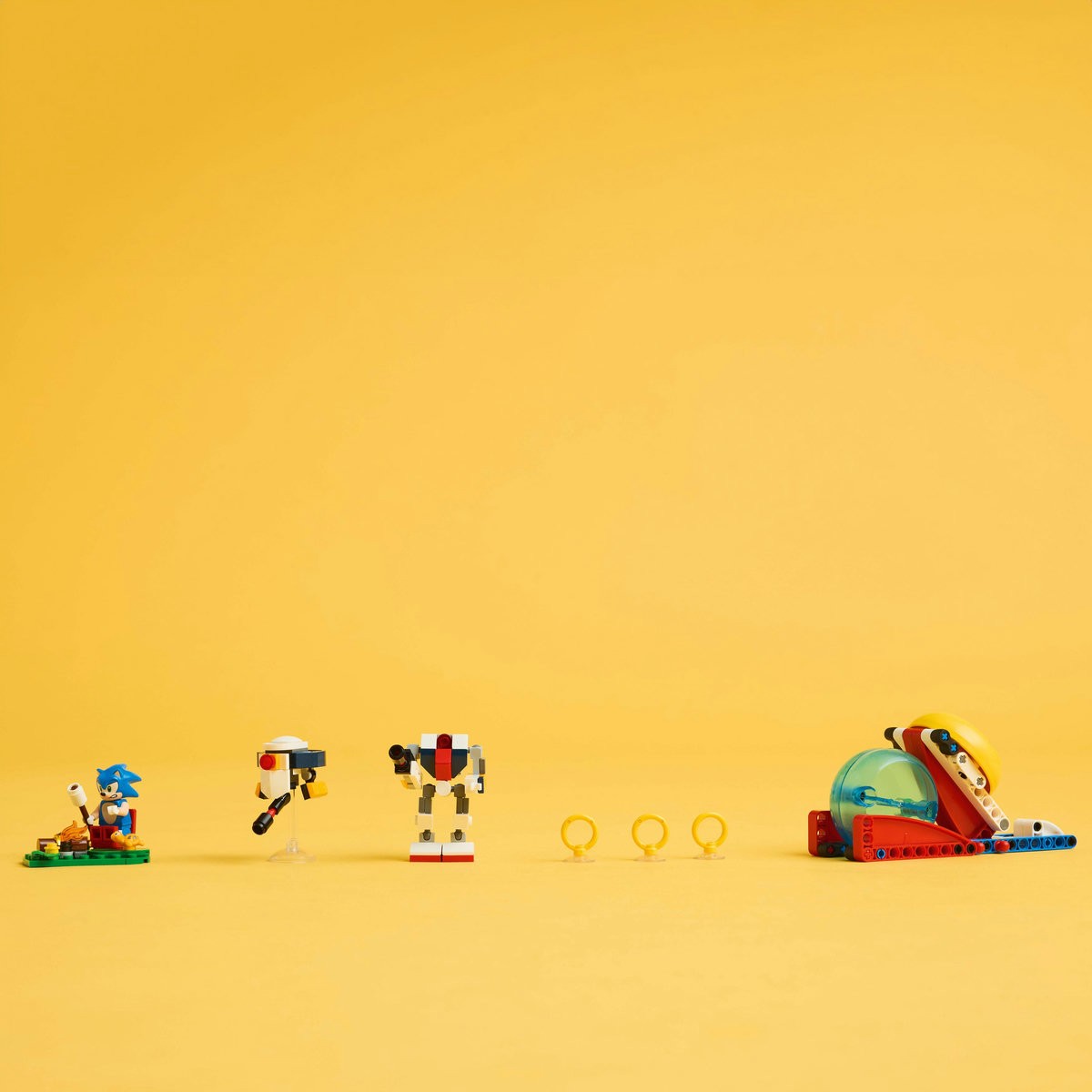 LEGO SONIC ÎNFRUNTARE LA FOCUL DE TABARA AL LUI SONIC 77001