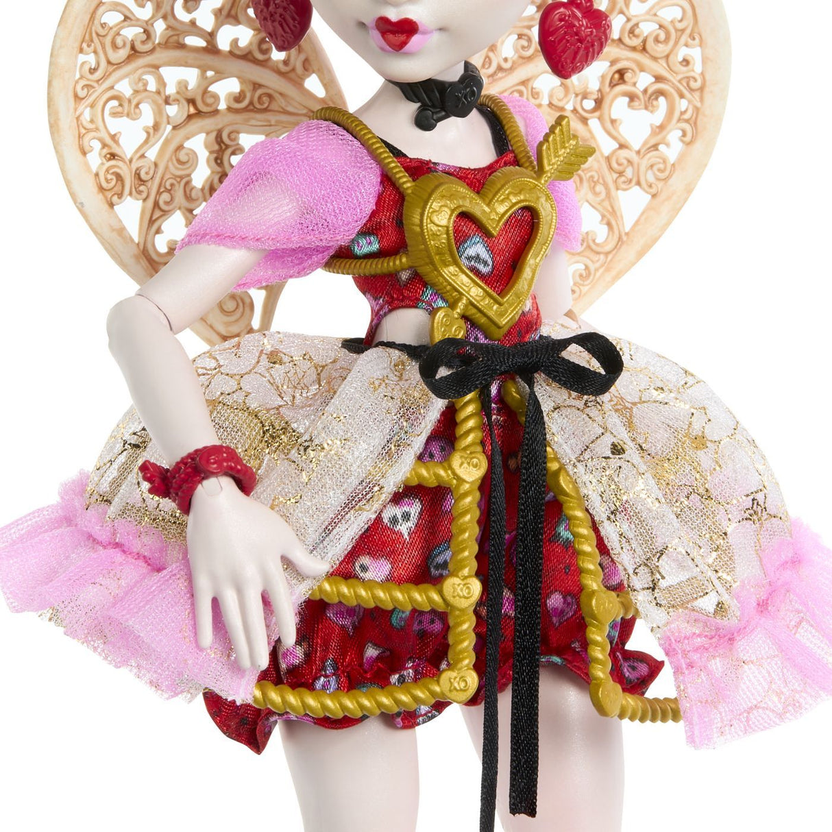MONSTER HIGH ANIVERSARE DULCE SI INFRICOSATOARE PAPUSA CUPID ASTERIA CU ACCESORII