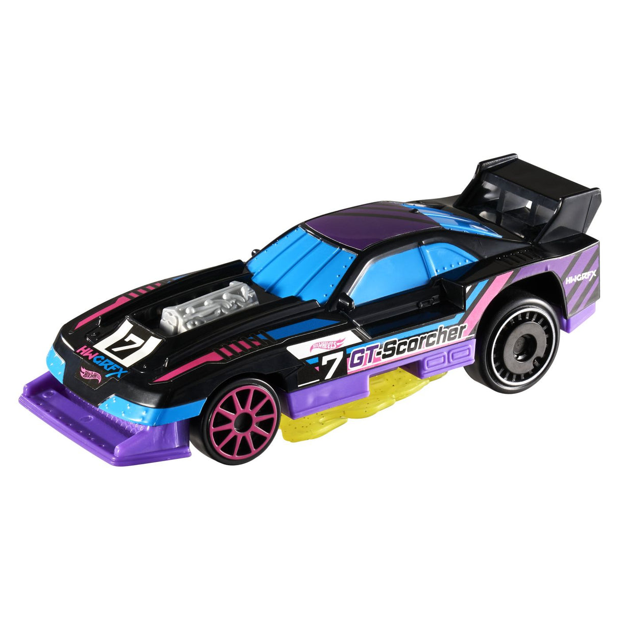 HOT WHEELS LETS RACE ACTIVATE MASINUTA GT SCORCHER SCARA 1 LA 32